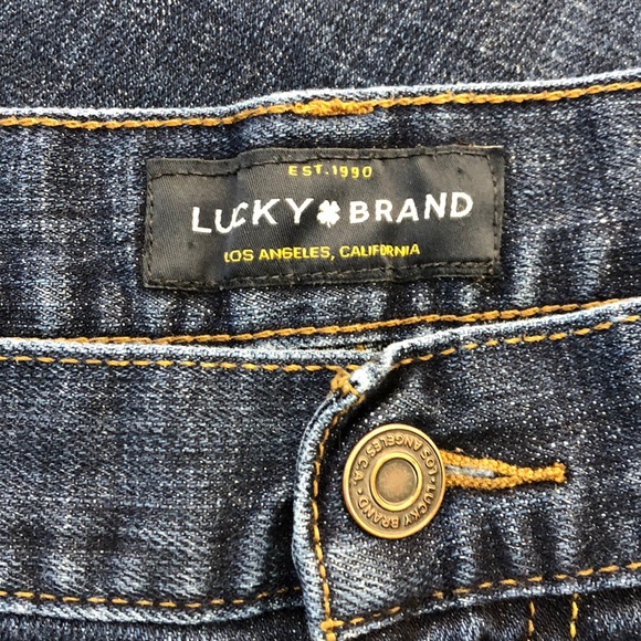 Lucky Brand Denim Straight Leg Jeans 38/32 - Picture 6 of 9